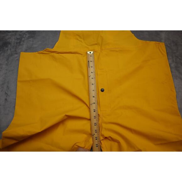 Neese Overall Pants Mens XL Yellow Workwear Waterproof Deluxe Rain Overalls - Picture 5 of 16